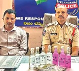 three cops two forest officials in telangana caught while taking bribes