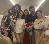 Chiranjeevi Celebrates Wedding Anniversary on Flight