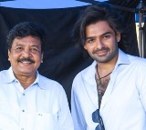 AP Minister Kandula Durgesh Visits Ram Pothineni’s Film Set