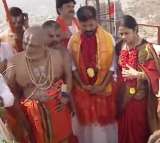 Revanth Reddy in Yadagirigutta