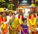 minister anam who presented silk Clothes to srikalahasteeshwara swami on behalf of the government