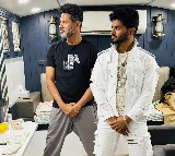 Prabhu Deva Introduces His Son Rishi Raghavendra at a Chennai Event