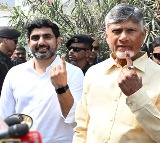 MLC Elections: Chandrababu Naidu and Nara Lokesh Exercise Their Voting Rights