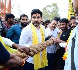Nara Lokesh drags Ratham in Mangalagiri