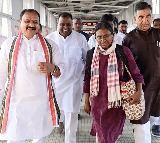 Telangana Congress In-Charge Meenakshi Natarajan Visits Hyderabad