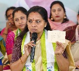 Kavitha launches postcard campaign over 'unkept promises' made to Telangana women