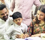 Actor Manchu Manoj tells wife Mounika: You’ve been my anchor in storms; my calm in chaos