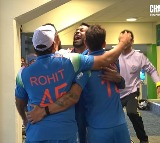 Team India Emotional Moments After Winning Champions Trophy Semifinal Video goes Viral