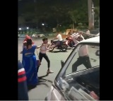Senior citizen beat youth in public