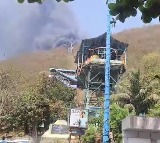 Fire accident at Khailasagiri