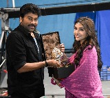 Chiranjeevi Surprises Actress Sreeleela with a Women's Day Gift