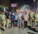 Madhya Pradesh Men Dangerously Celebrate India Win Cops Shave Their Heads Parade Them