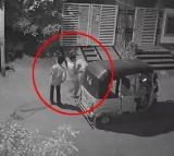 Thieves Steal Police Shoes And Sandals in Hyderabad Video Goes Viral