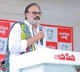 Nagababu take a dig at Jagan in Janasena Foundation Day meeting