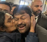 Female Fan Kisses Chiranjeevi at Heathrow Airport; Photo Goes Viral