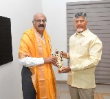 AIG Hospitals Chairman Meets AP CM Chandrababu Naidu