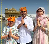 AP Minister Lokeshs Family Visits Golden Temple