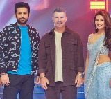 Fans thrilled as cricketer David Warner speaks in Telugu at Robinhood event!