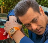 Salman Khan Sports Luxurious Ram Janmabhoomi Watch