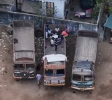 Gambling in a Truck... Watch How They Were Caught Using a Drone!