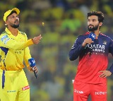 CSK vs RCB Live Toss Update and Playing XIs