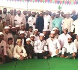 Telangana Muslims Protest Wakf Bill with Black Badges During Ramadan Prayers