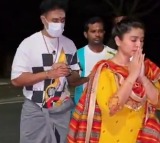 Actress Snehas Arunachalam Temple Visit Sparks Controversy