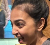 Radhika Apte gives slight glimpse of baby daughter as they touchdown ‘motherland’ Mumbai