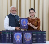 Thai PM Gifts Rare Buddhist Text to PM Modi