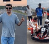 Ajith Kumar Teaches Son Advik Racing lessons