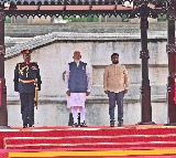 PM Modi accorded ceremonial welcome in Sri Lanka