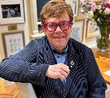 Elton John is unable to see TV, read or watch his boys play sports