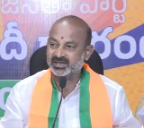 Bandi Sanjay Accuses Telangana Govt of Tearing Modis Photos