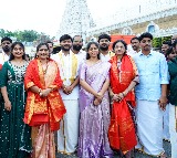 AP Home Minister Vangalapudi Anita Visits Tirumala Temple