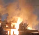 Manipur BJP Leaders Home Set Ablaze Amidst Wakf Bill Protests