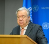 Guterres warns of recession risk from trade war, expresses hope it won't happen