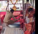 Viral Video Conductor Shifts Gears While Driver Drives