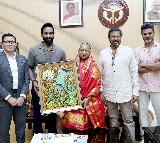 Manchu Vishnu Meets Yogi Adityanath