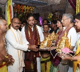 Penna Cements Head Donates Rs 66 Crore Golden Crowns to Ontimitta Temple
