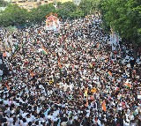 Huge protest in Hyderabad against Waqf Amendment Act