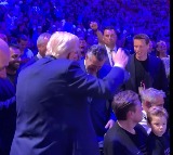 Viral Video Shows Donald Trump Dancing at UFC Event