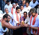 Nara Lokesh Lays Foundation for 100-Bed Government Hospital in Mangalagiri
