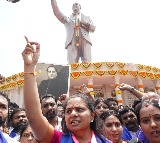 Kavitha alleges police brutality on Dalits on Ambedkar Jayanti