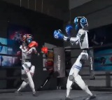 Robots Boxing Match in China A First