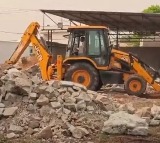HUDA Demolishes Illegal Buildings in Vanastalipuram