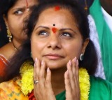 Kalvakuntla Kavitha Visits Bhadhrachalam Temple