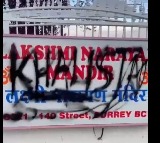 Attack on Sri Lakshmi Narayana Temple in Canada