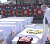 HM Shah, J&K CM Omar, LG Sinha pay tributes to people killed by terrorists