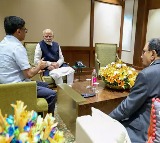 Emergency Meeting at Delhi Airport PM Modi on Pahalgham Terrorist Attack
