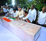 Chandrababu Naidu receives mortal remains of Pahalgam terror attack victim